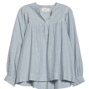 THE GREAT Shepherd Stripe Blouse